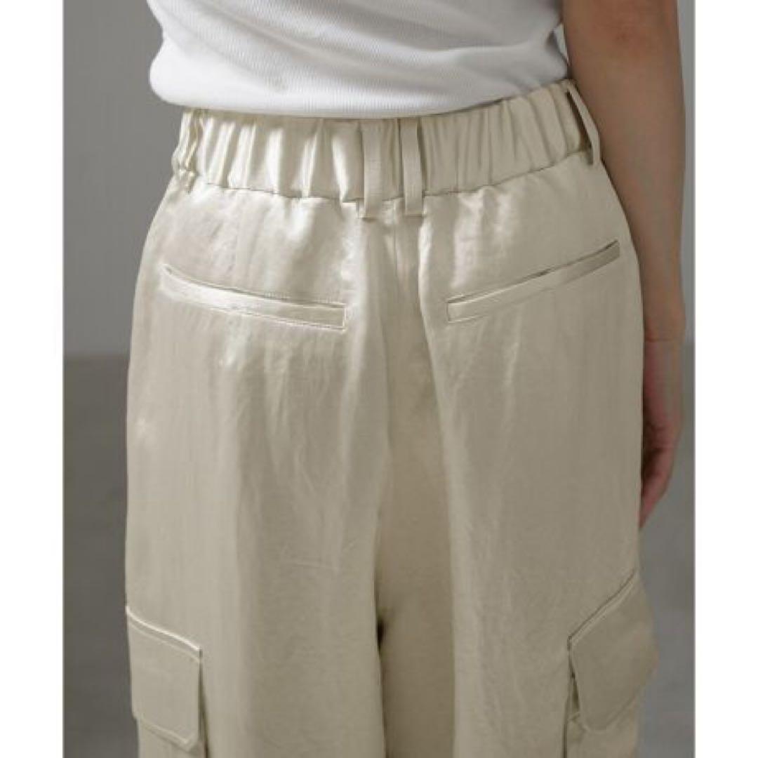 ブライトカーゴパンツ　ブラック＆ホワイト