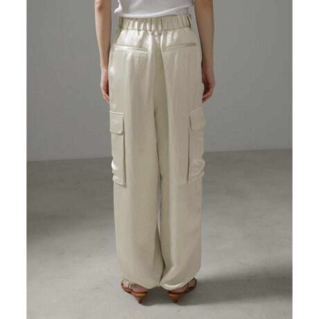 ブライトカーゴパンツ　ブラック＆ホワイト