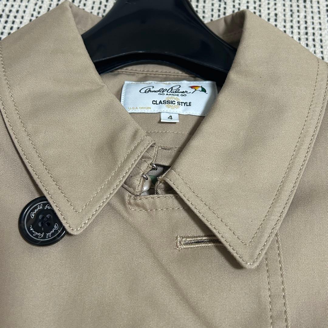 【新品】アーノルドパーマー トレンチコート　size4 ベージュ
