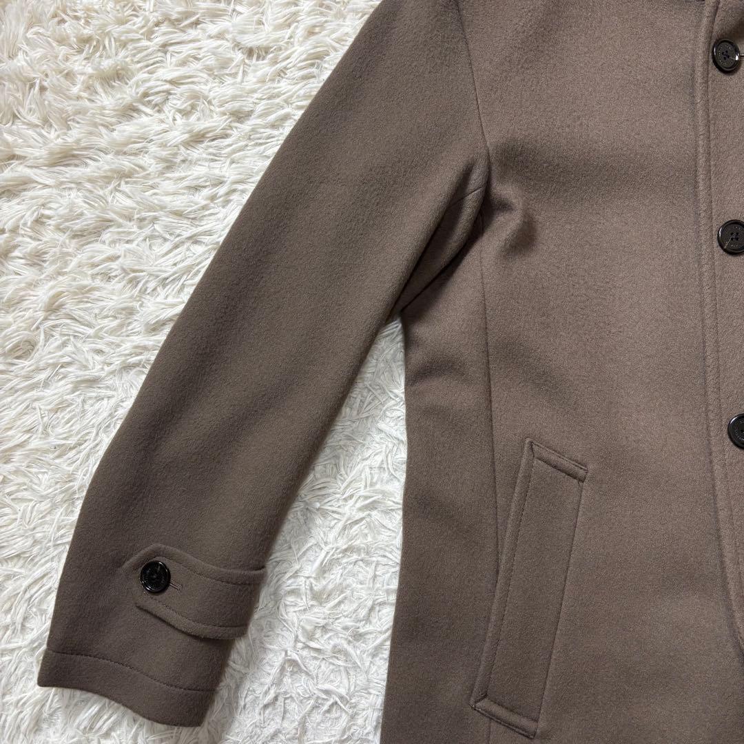 美品 ブラックレーベルクレストブリッジ フーデッドコート CBチェック