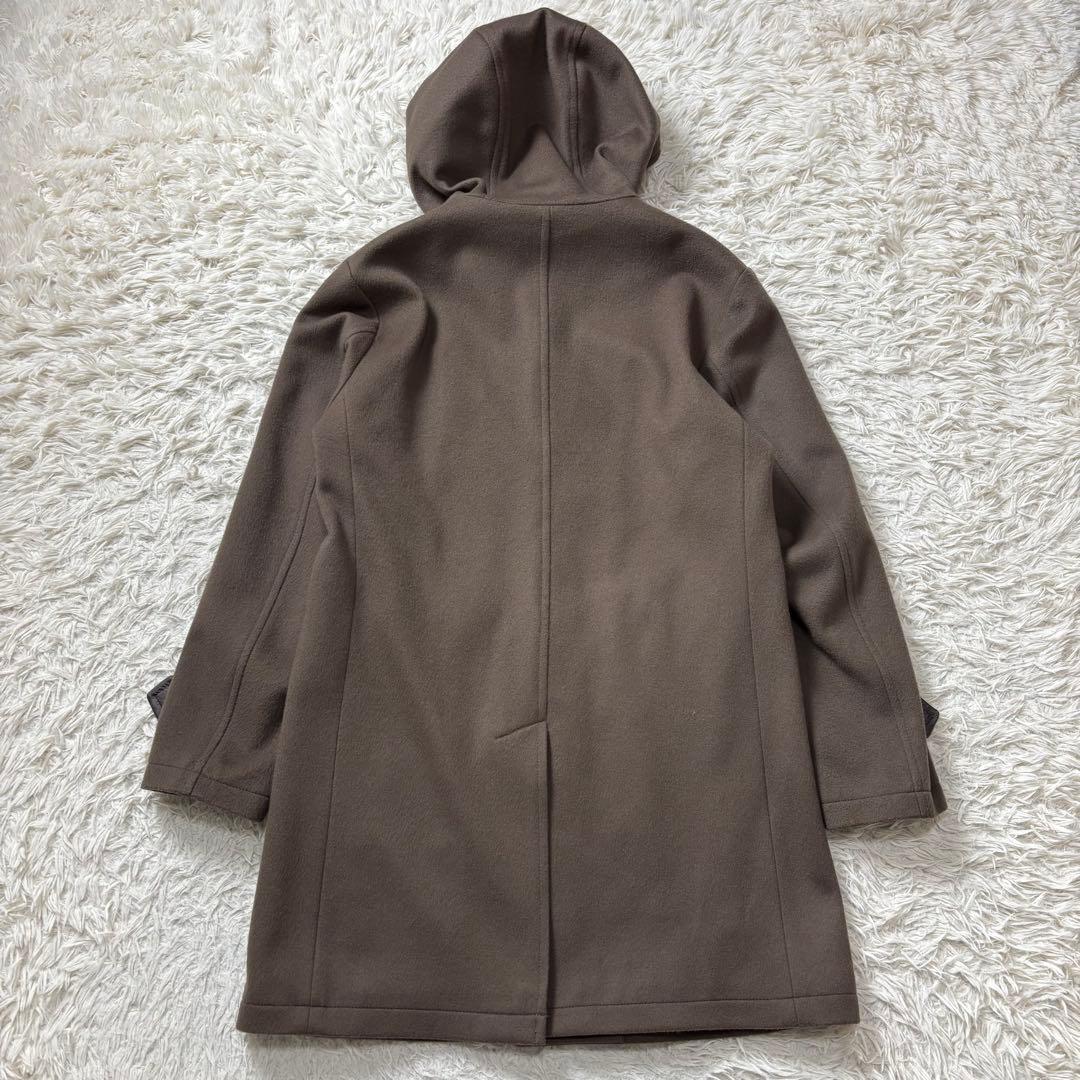 美品 ブラックレーベルクレストブリッジ フーデッドコート CBチェック