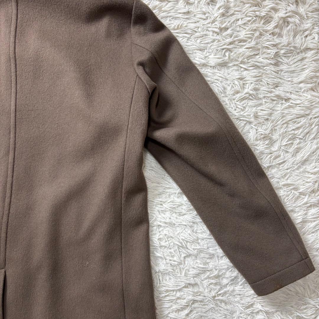 美品 ブラックレーベルクレストブリッジ フーデッドコート CBチェック