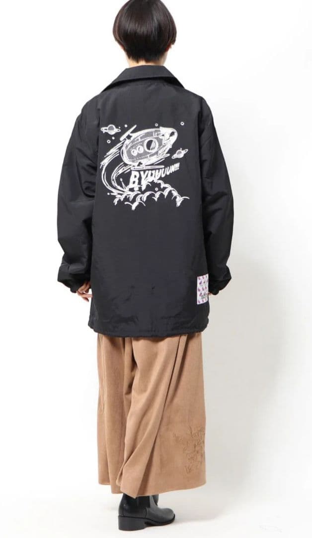 Scolar Parity なすお　ナイロンジャケット　リバーシブル