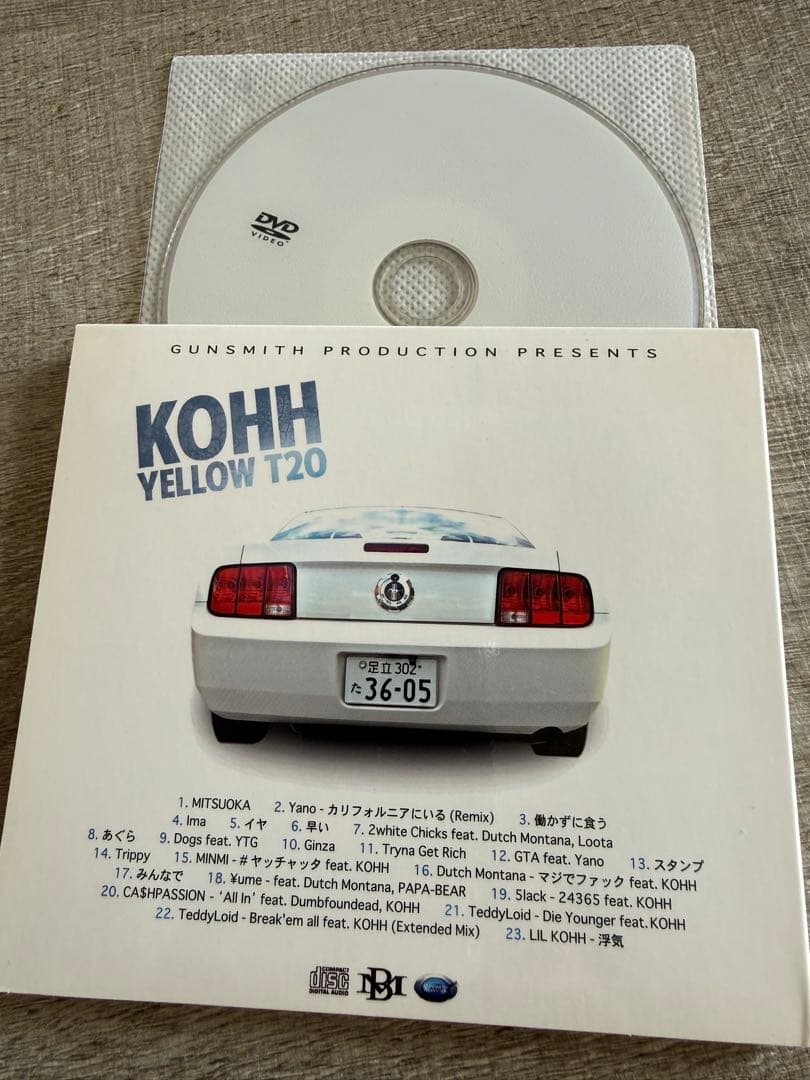 限定特典DVD付　KOHH YELLOW TAPE 4 CD