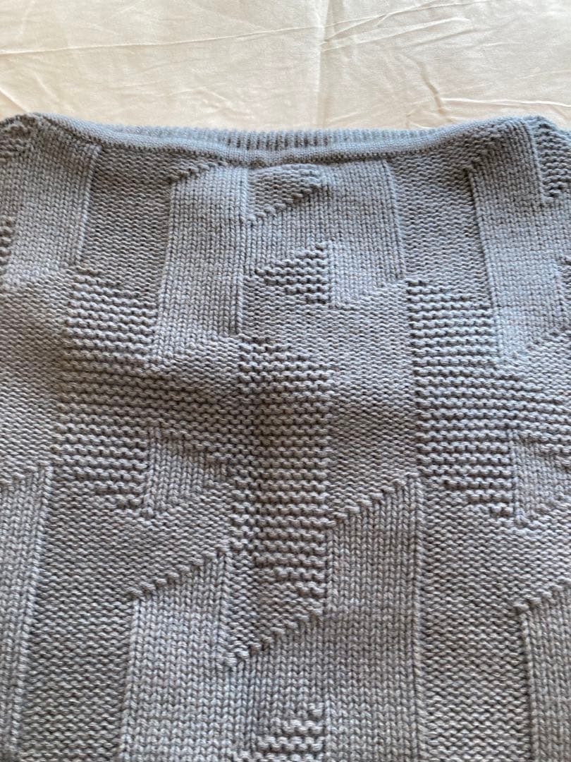 最終価格　新品タグ付 HERMES エルメス ポンチョ 34 ニット ケープ