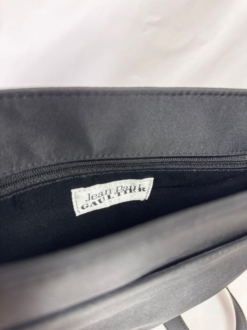 【未使用】Jean Paul GAULTIER ドラゴン刺繍ショルダーバッグ