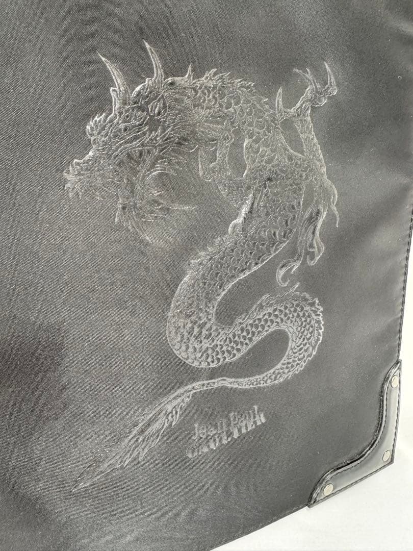 【未使用】Jean Paul GAULTIER ドラゴン刺繍ショルダーバッグ