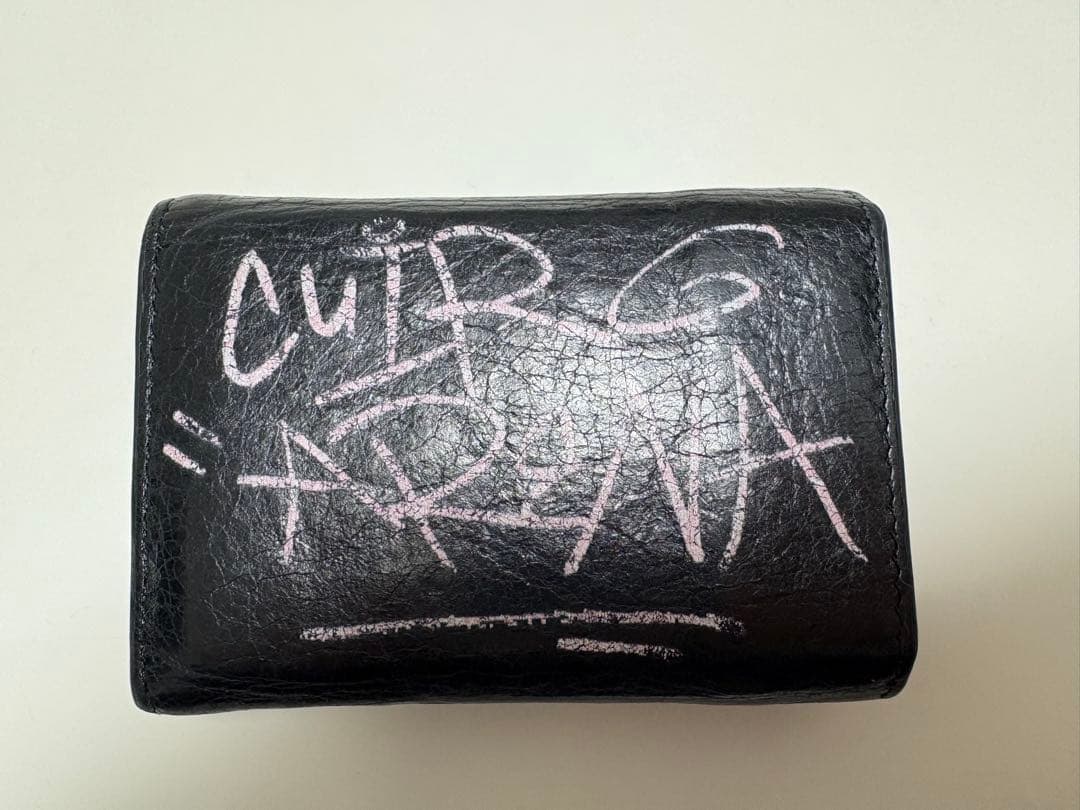 【最終値下げ】BALENCIAGA グラフィティ 三つ折り財布