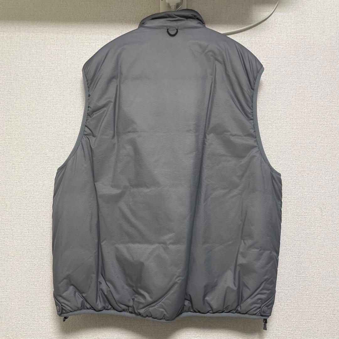 s*9様 ダイワピア39 中綿 リバーシブル プルオーバーベスト グレー フリー
