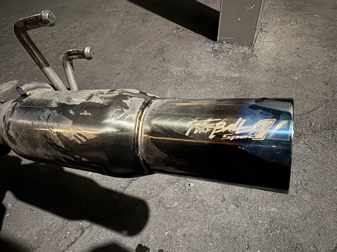 シビック typeR FD2 ゼロファイター リアマフラー