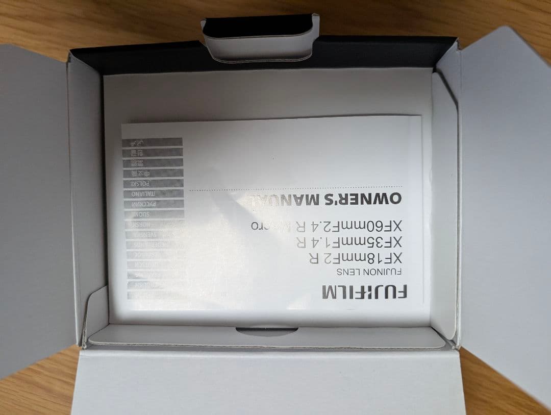 FUJINON XF35mmF1.4 R レンズ