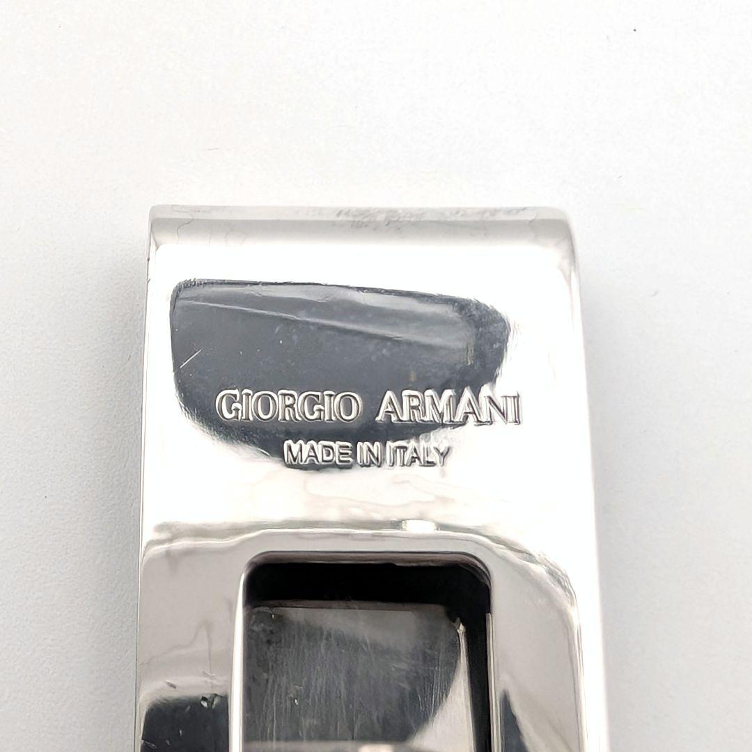 ジョルジオアルマーニ マネークリップ シルバー 925 銀無垢