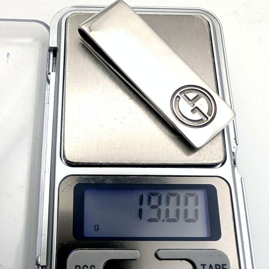 ジョルジオアルマーニ マネークリップ シルバー 925 銀無垢