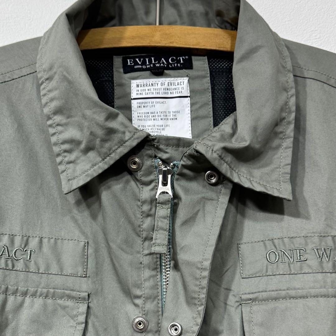 EVILACT BDUジャケット シャツジャケット オリーブMサイズ