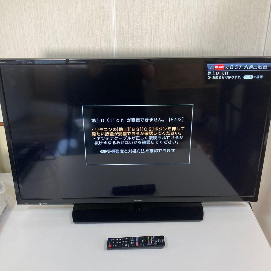 シャープ 液晶テレビ 40型 LC-40S5 2017年製