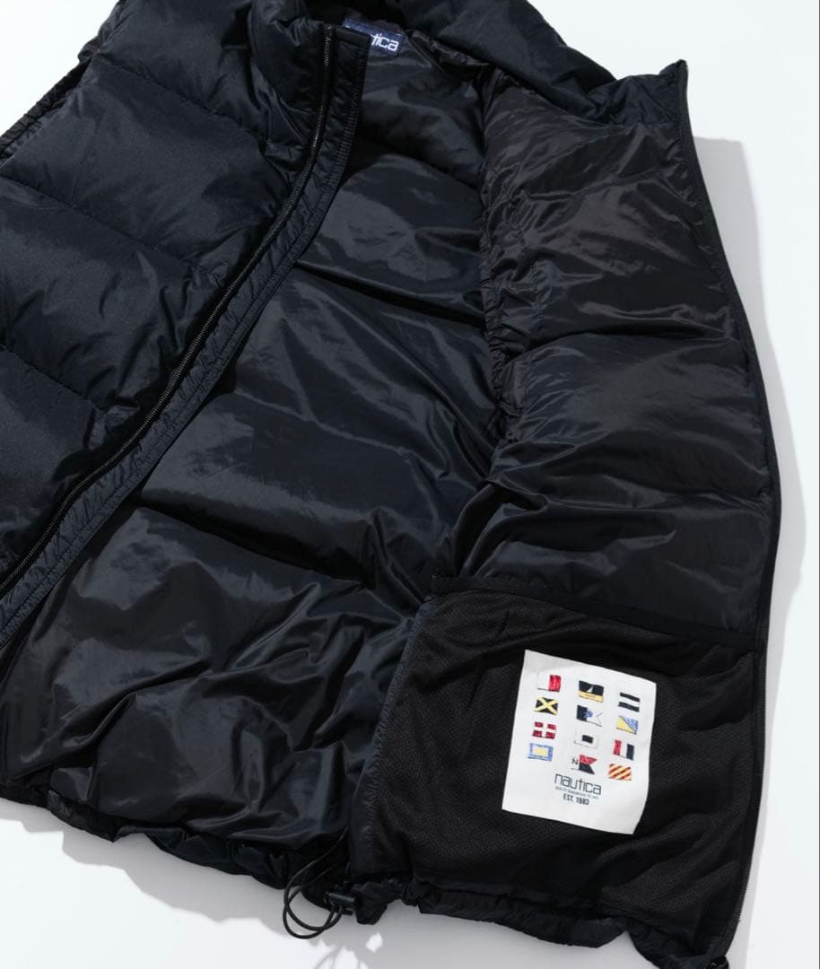 Nautica ダウンベスト ブラック M