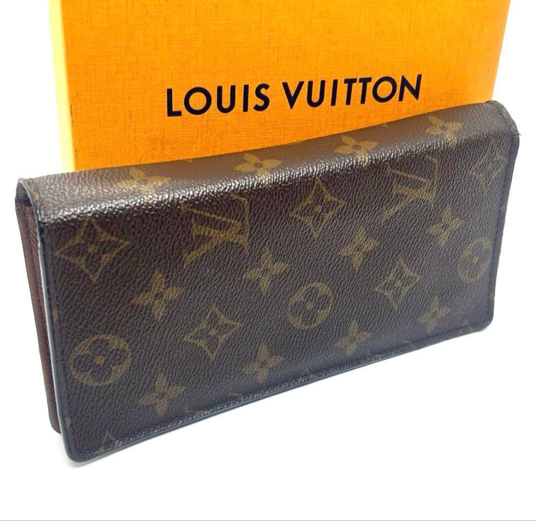 ルイヴィトン モノグラム ポルトフォイユブラザ 二つ折り財布 新型
