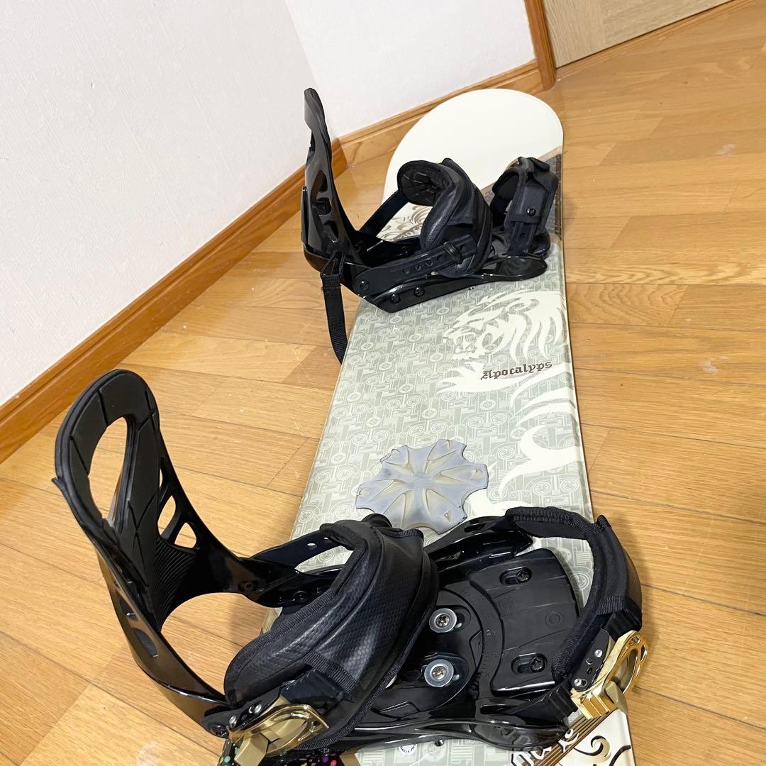 【使用回数２回】イエローバス ビンディング 157cm スノーボード ２点セット