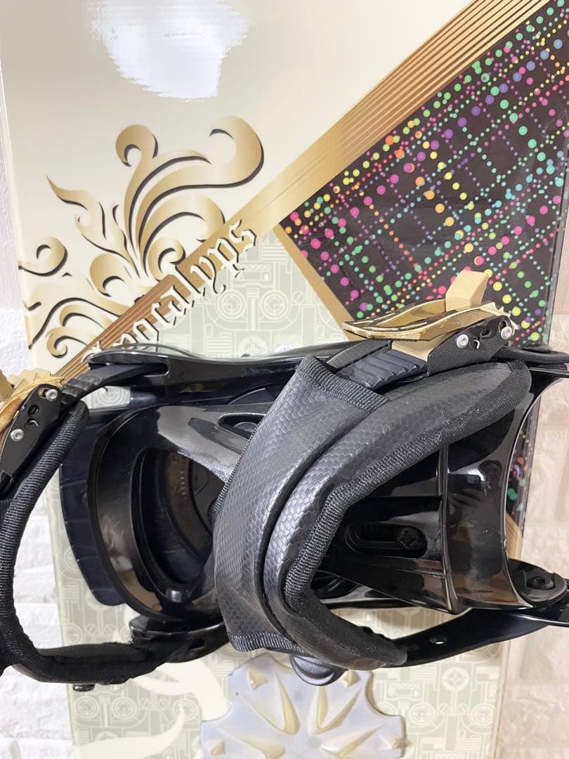 【使用回数２回】イエローバス ビンディング 157cm スノーボード ２点セット