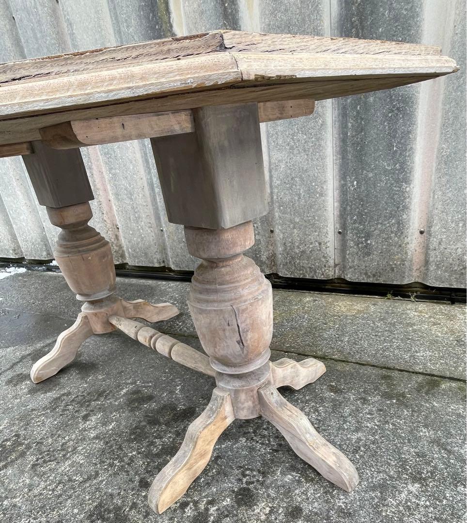 アンティーク/イギリス/古材/剥離/ダイニングテーブル/センターテーブル/作業台
