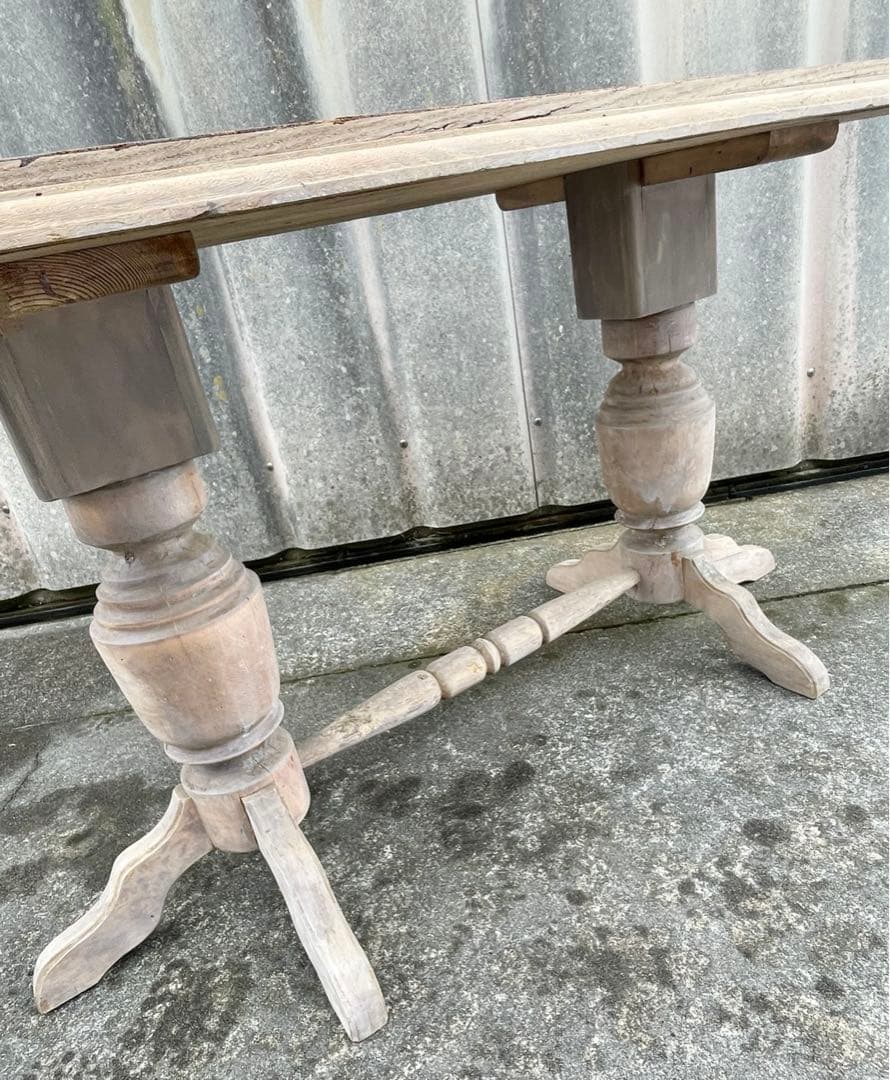 アンティーク/イギリス/古材/剥離/ダイニングテーブル/センターテーブル/作業台
