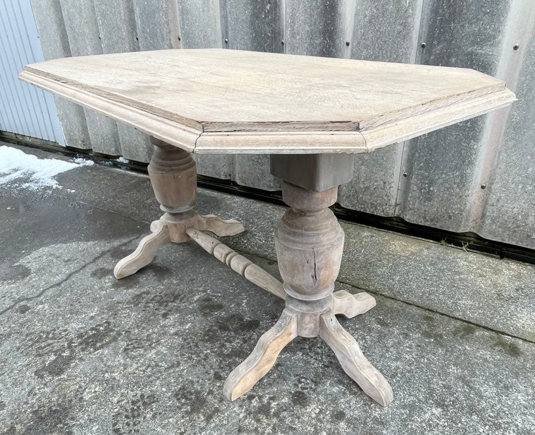 アンティーク/イギリス/古材/剥離/ダイニングテーブル/センターテーブル/作業台