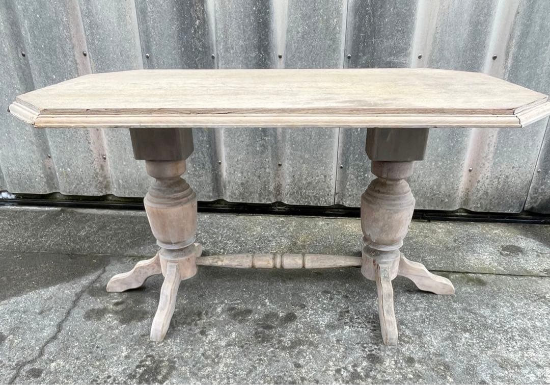 アンティーク/イギリス/古材/剥離/ダイニングテーブル/センターテーブル/作業台