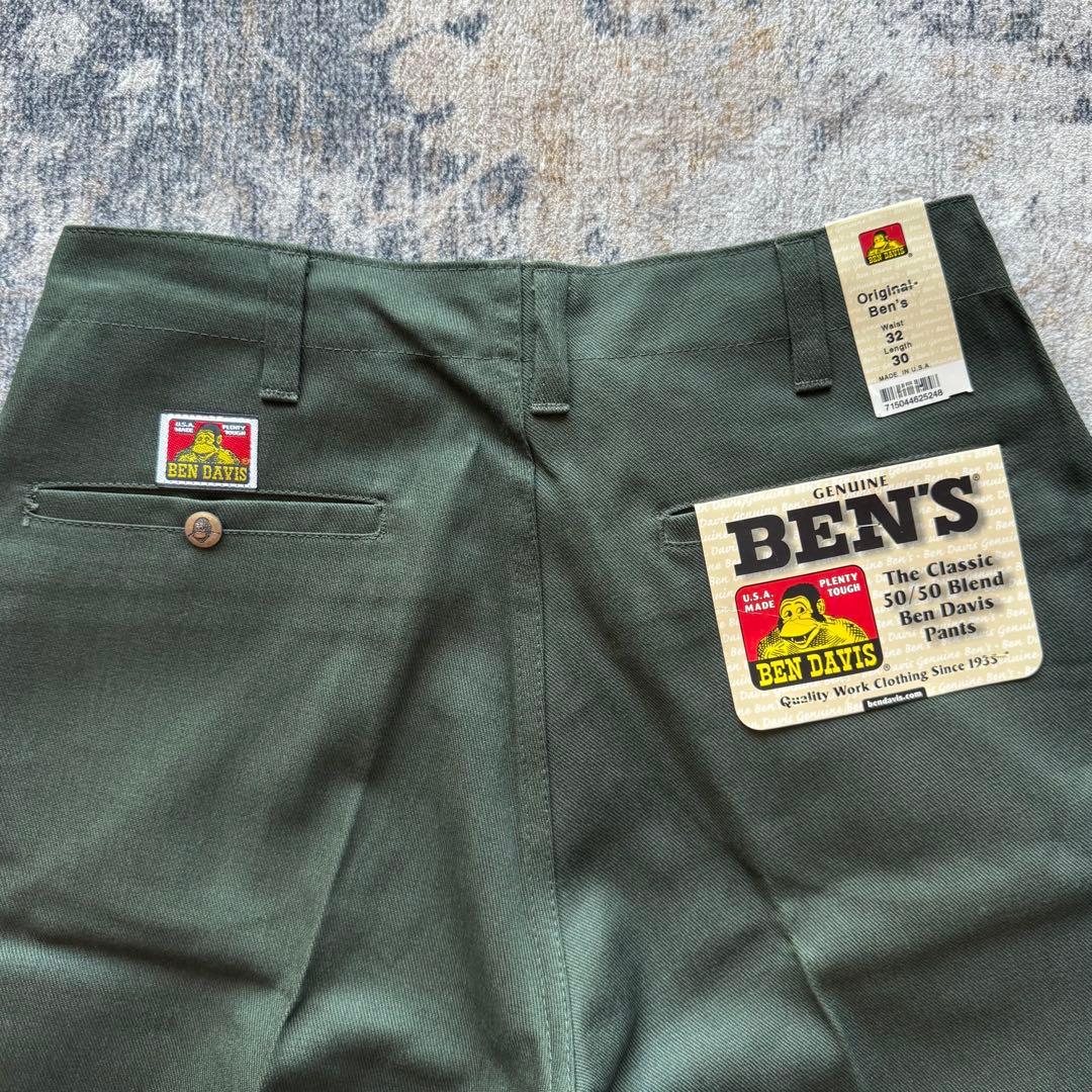 90s 米国製 ベンデイビス フリスコ パンツ グリーン 新品未使用品