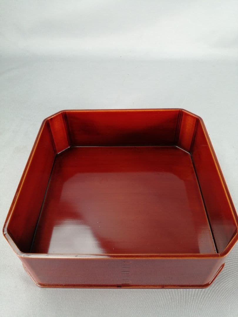 【茶事道具】春慶塗大徳寺重　弁当箱　主菓子　懐石道具370