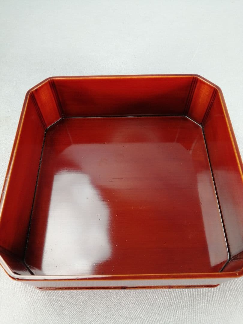 【茶事道具】春慶塗大徳寺重　弁当箱　主菓子　懐石道具370