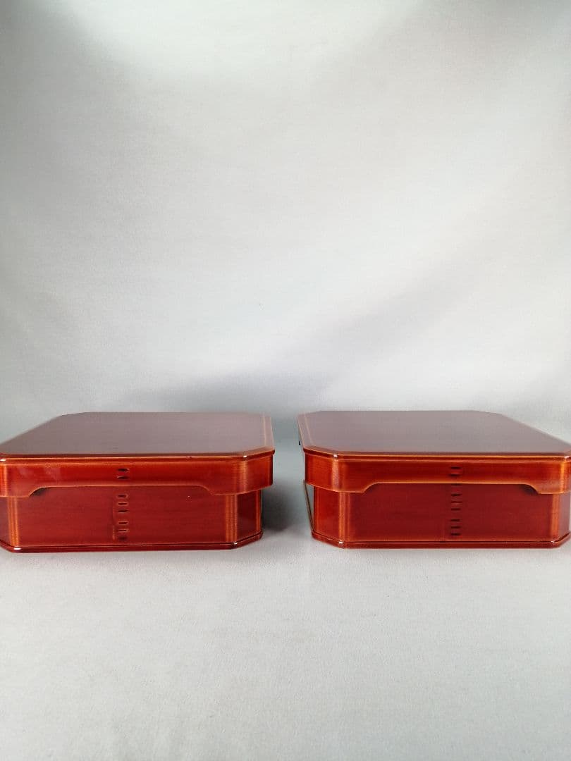 【茶事道具】春慶塗大徳寺重　弁当箱　主菓子　懐石道具370