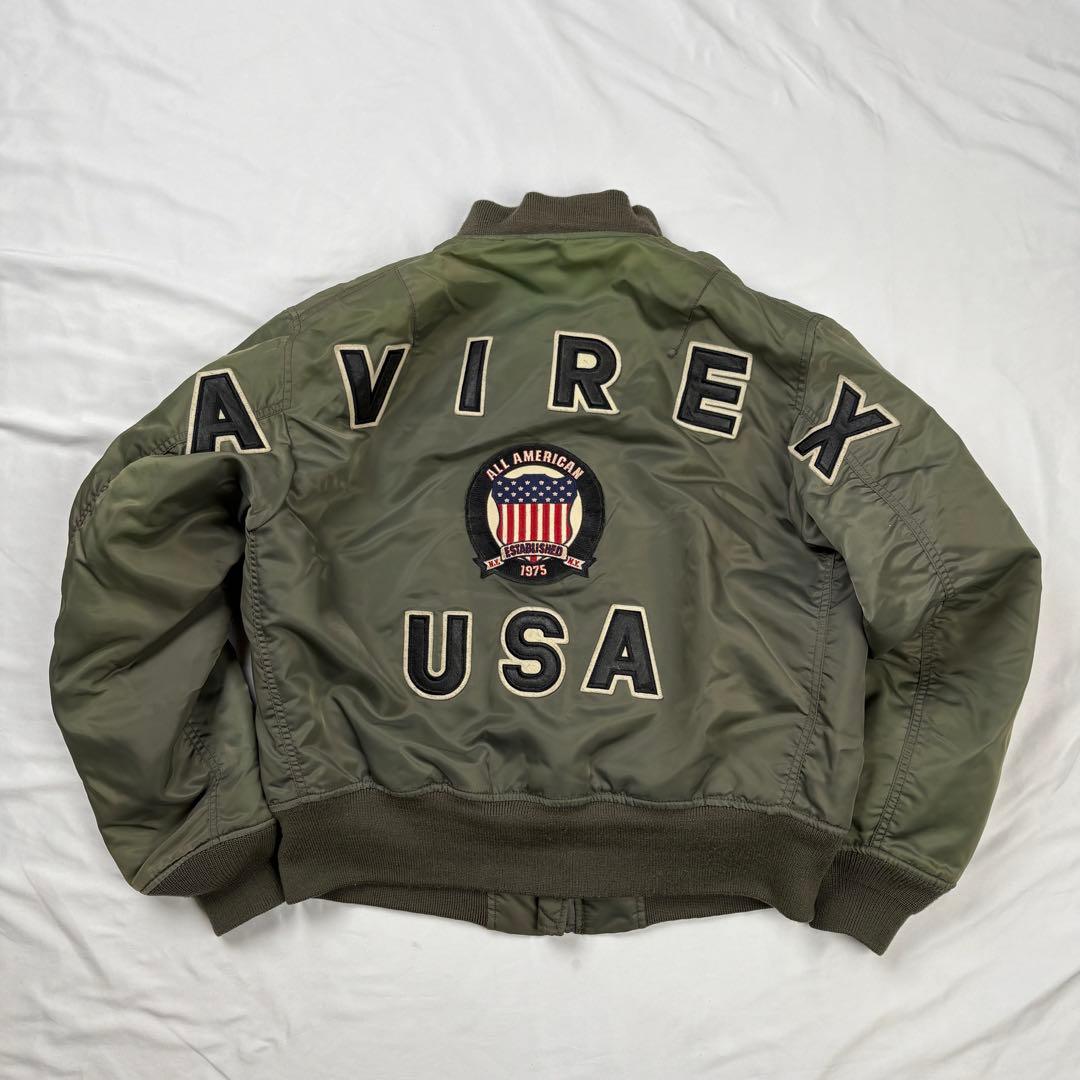 50周年　AVIREX HALF CENTURY MA-1ジャケット