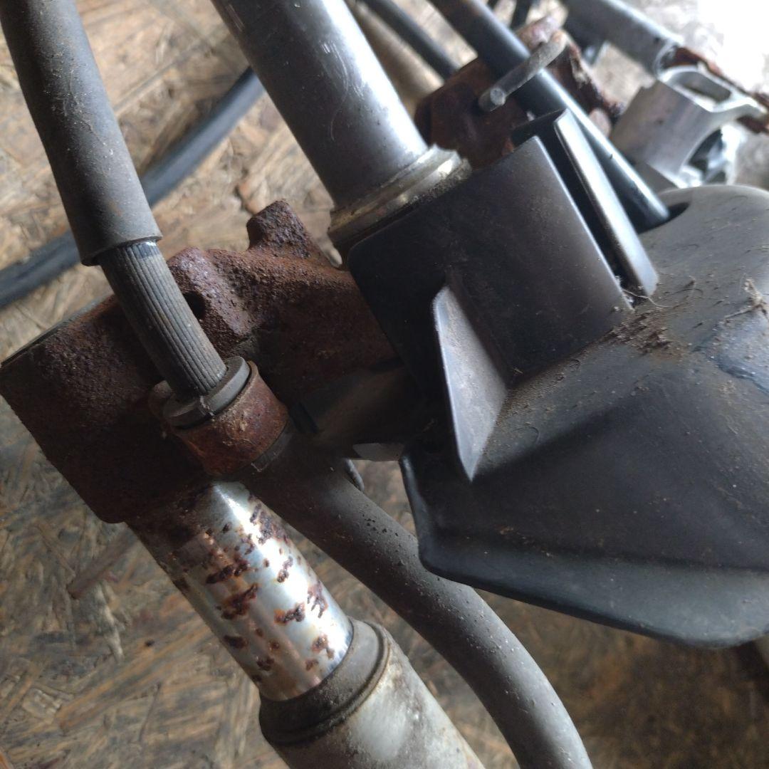 AF35 ライブディオ　フロントフォーク　ディスク