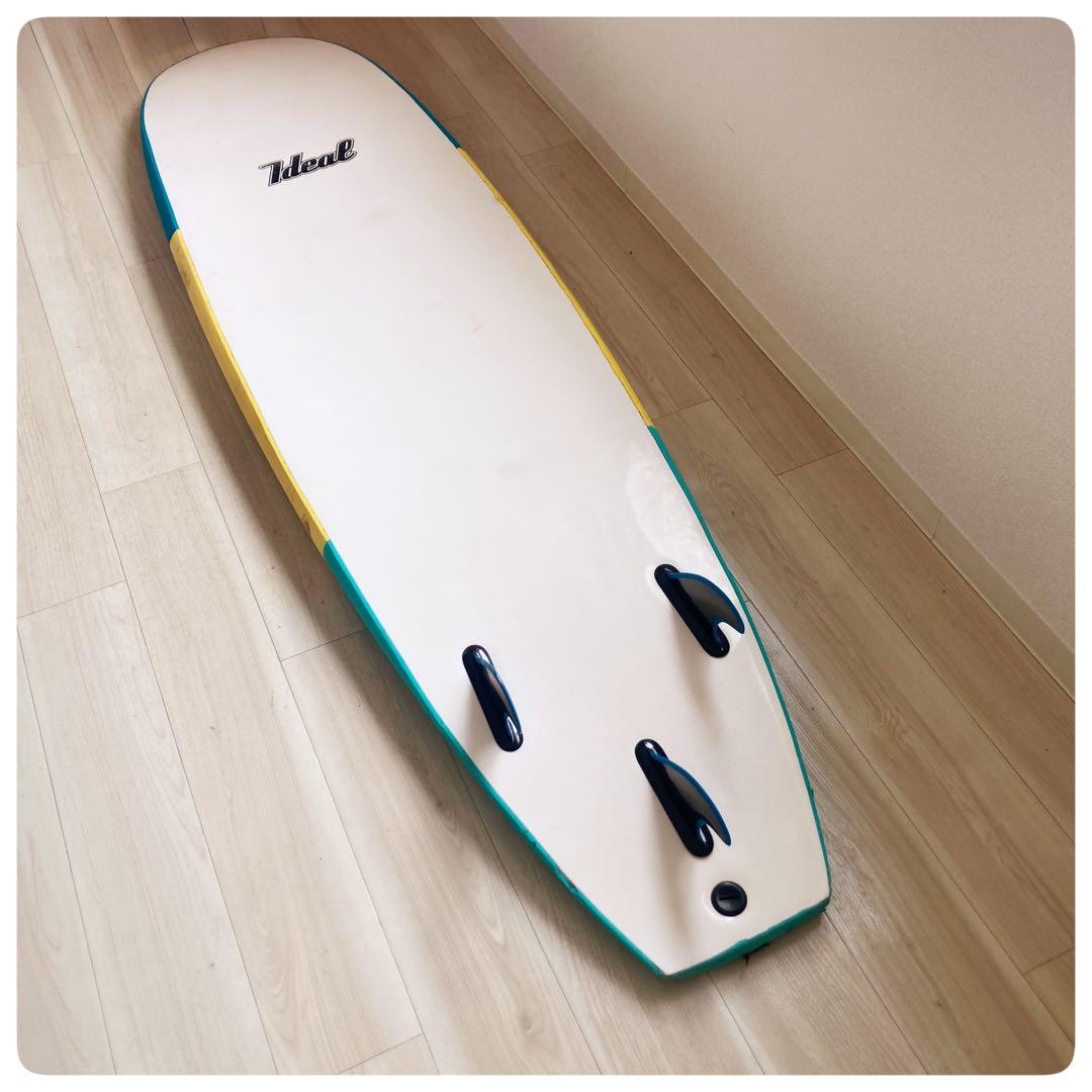Ideal ロングボード 8’0” ソフトボード トライフィン【直接渡し限定】
