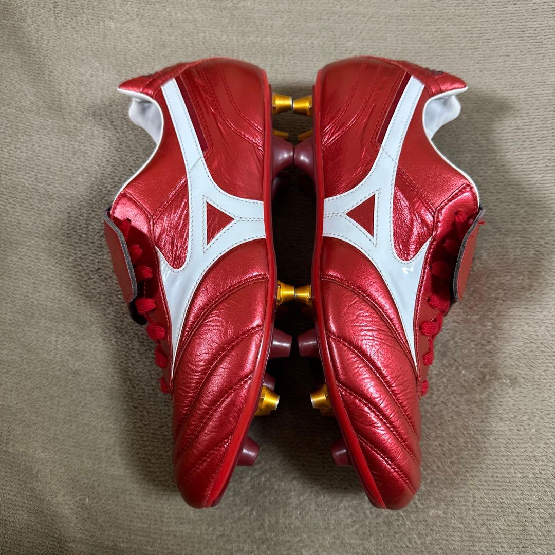 ミズノサッカースパイク　モレリア　支給品　27.5cm パッションレッド