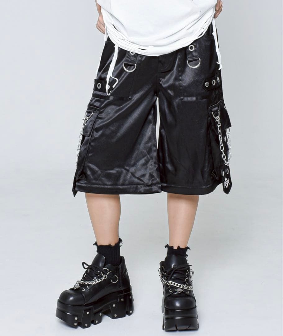 REFLEM 2WAY ワイド ボンテージ パンツ