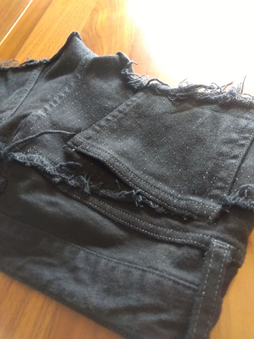 IF SIX WAS NINE / SERA ブラック ショートパンツ