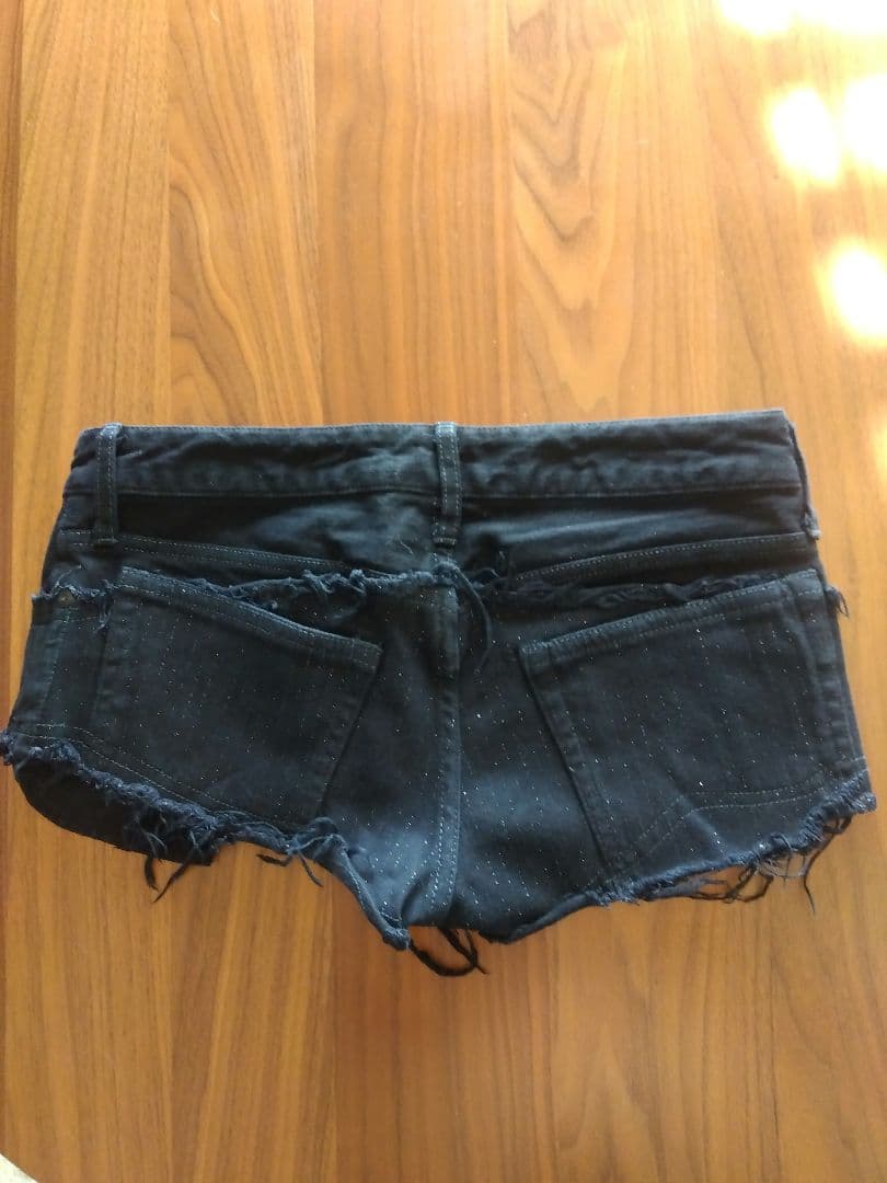 IF SIX WAS NINE / SERA ブラック ショートパンツ