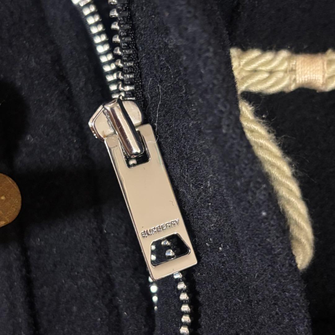 BURBERRY フード付き ダッフルコート 8Y 128㎝ バーバリー ノバ