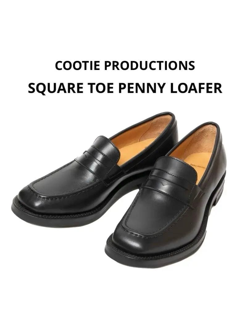 タケシ様　COOTIE SQUARE TOE PENNY LOAFER