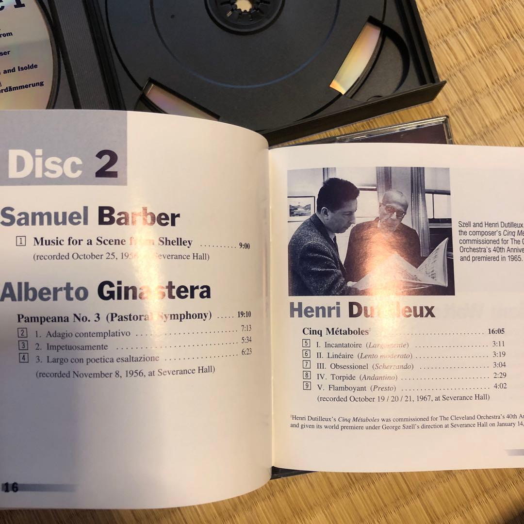 最終値引　クリーブランド管弦楽団自主制作　セル　生誕100周年記念ボックス