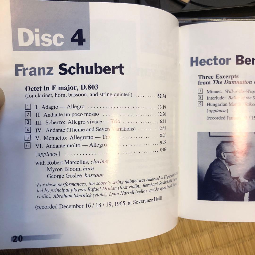 最終値引　クリーブランド管弦楽団自主制作　セル　生誕100周年記念ボックス