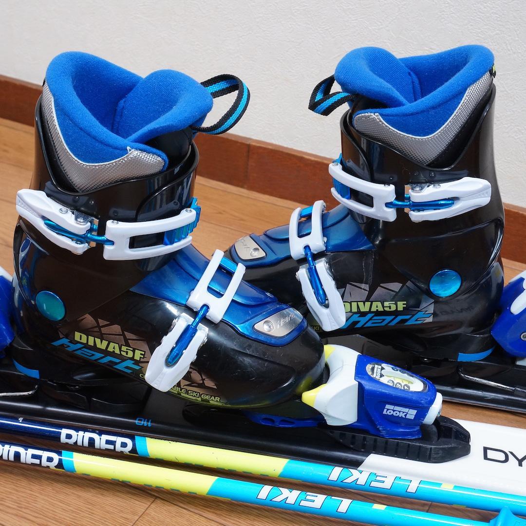 メンテ済 110cm 靴21cm DYNASTAR スキーセット おまけ
