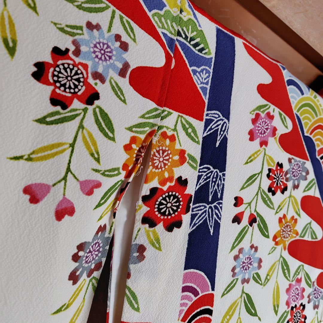 正絹紅型振袖　成人式、卒業式、結婚式等