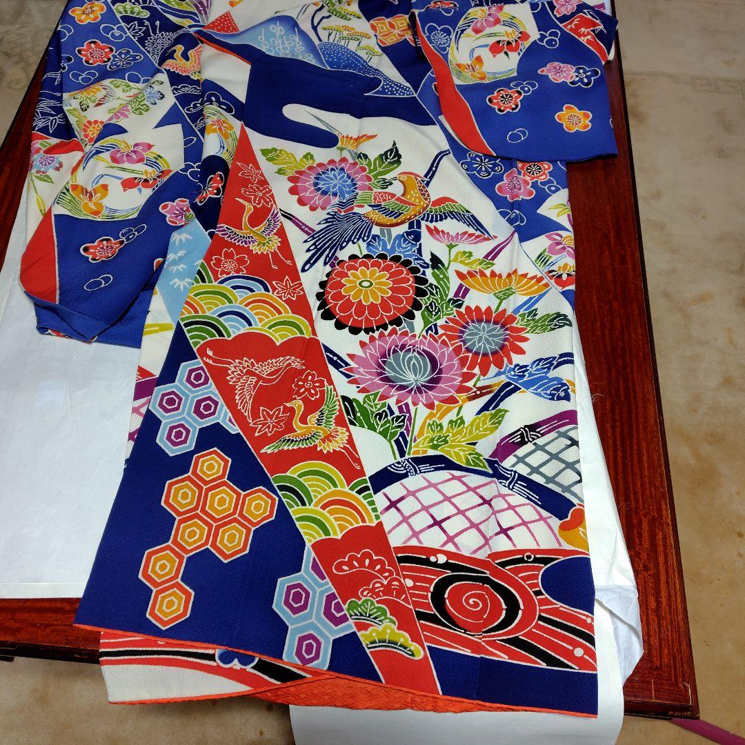 正絹紅型振袖　成人式、卒業式、結婚式等