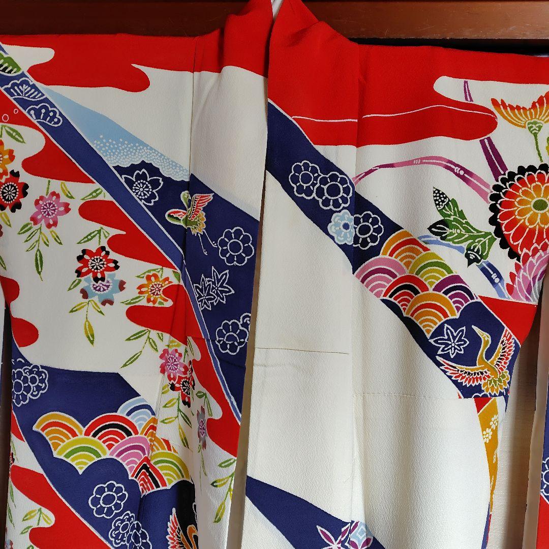 正絹紅型振袖　成人式、卒業式、結婚式等