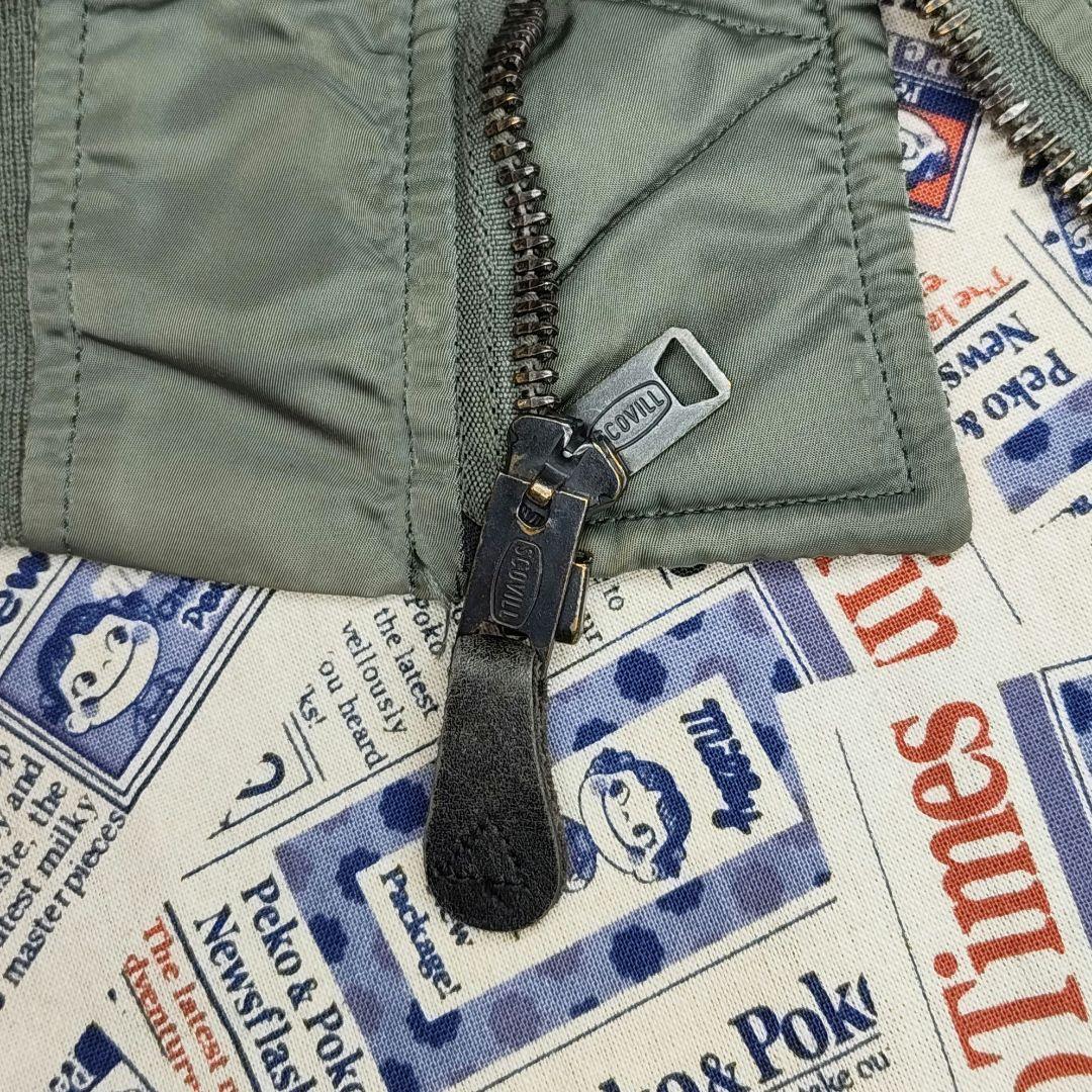 USA製 ALPHA アルファ 68年復刻 MA-1 フライトジャケット M