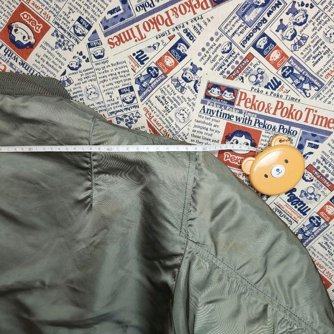 USA製 ALPHA アルファ 68年復刻 MA-1 フライトジャケット M