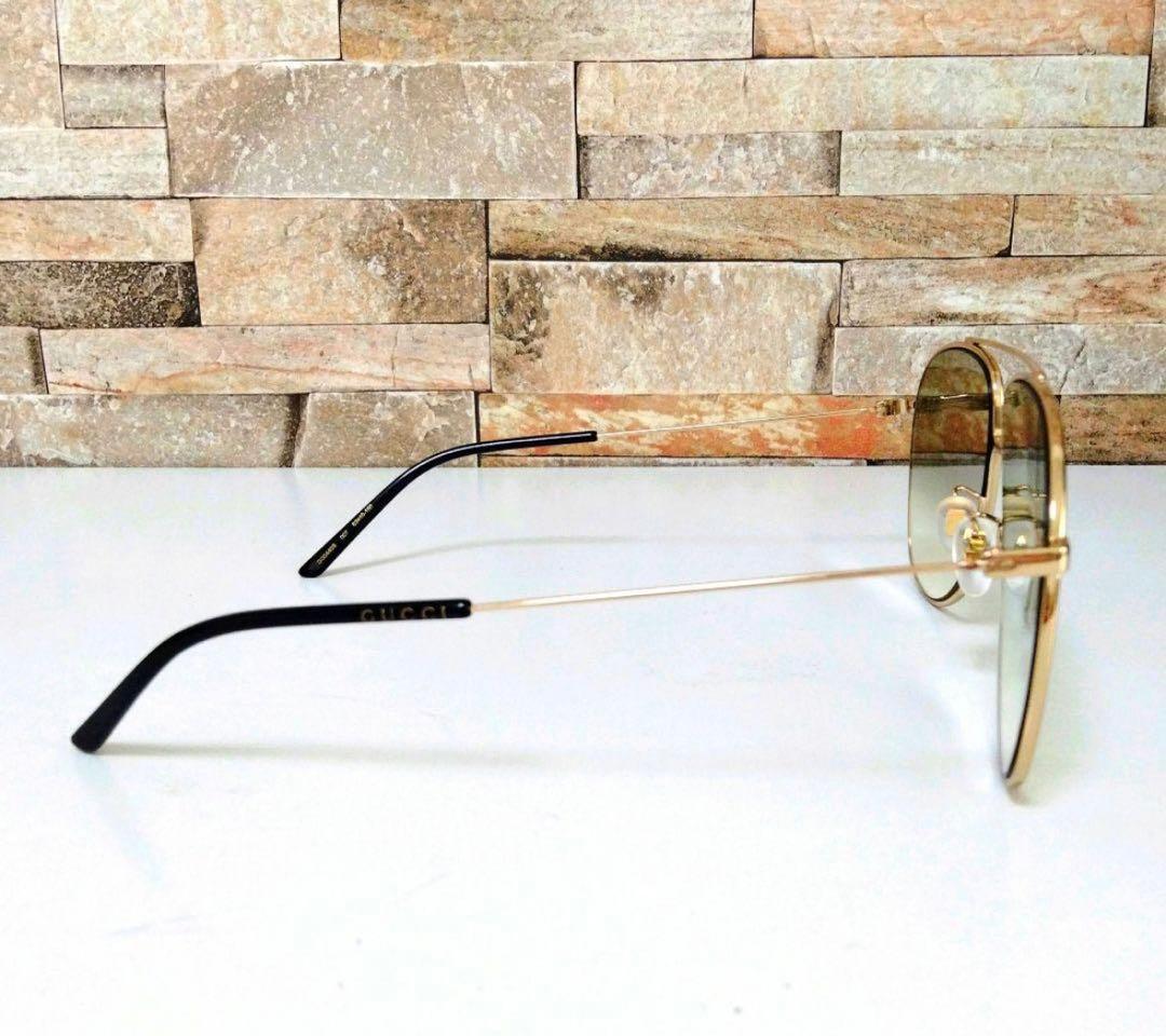 GUCCI 清春愛用　サングラス ディアドロップ ダブルブリッジ