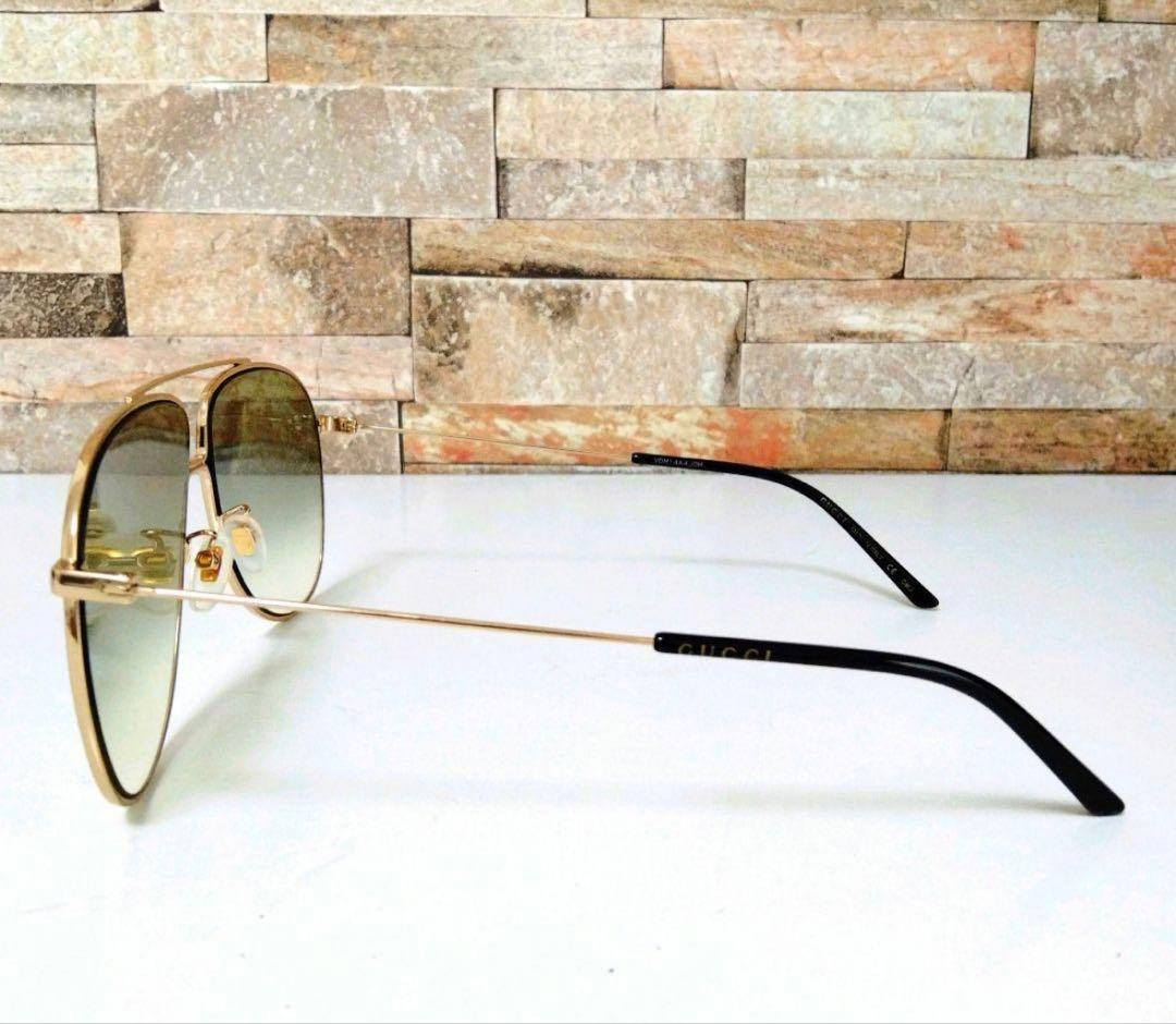 GUCCI 清春愛用　サングラス ディアドロップ ダブルブリッジ